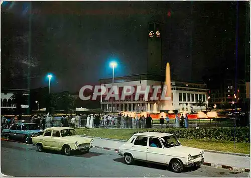 Cartes postales moderne Casablanca Fontaine Lumineuse et Musicale Place des Nations Unies
