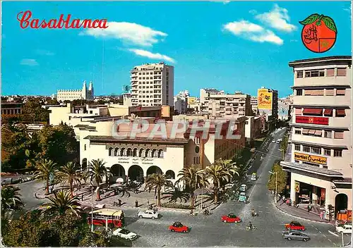 Cartes postales moderne Casablanca La Poste Principale