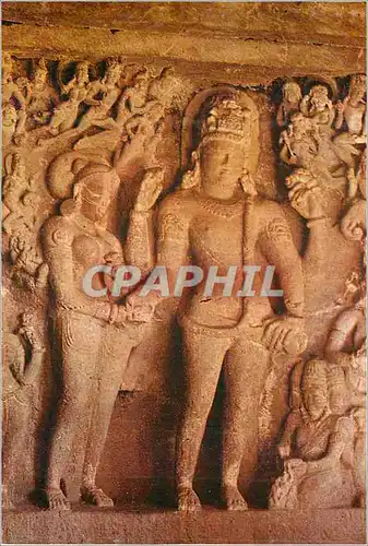 Cartes postales moderne Shiva Parvati Marriage