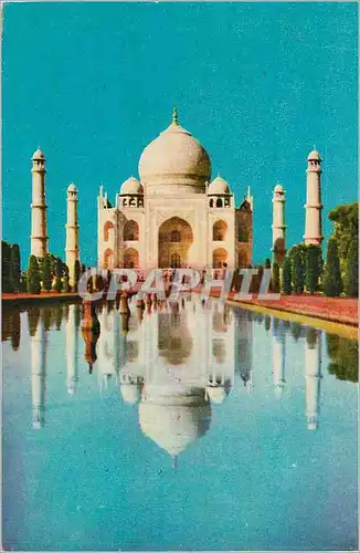 Moderne Karte Taj Mahal Agra