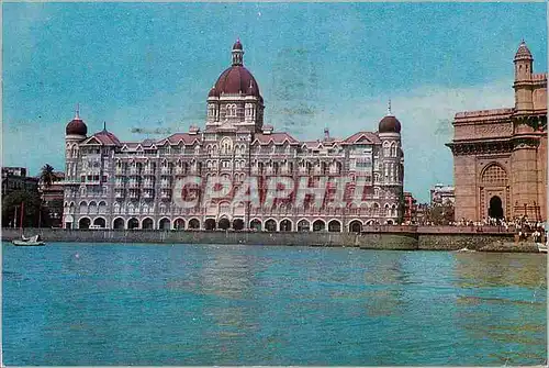 Moderne Karte Tajmahal Hotel Bombay