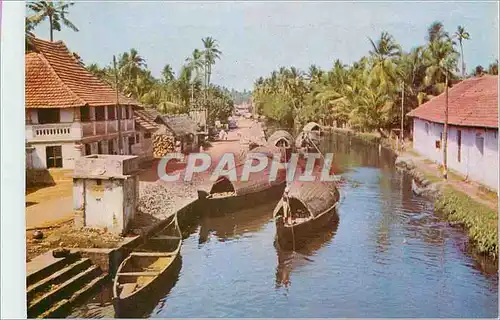 Cartes postales moderne Cargo Boats Kerala India