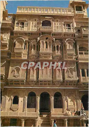 Moderne Karte Rajasthan India