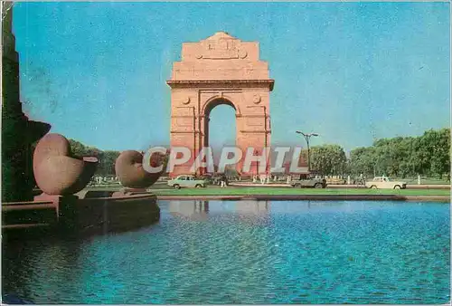 Moderne Karte India Gate Delhi