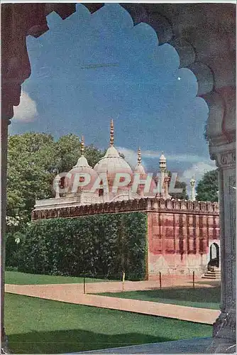 Cartes postales moderne Pearl Mosque Red Fort Delhi