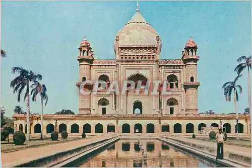 Moderne Karte Safdarjangs Tomb Delhi