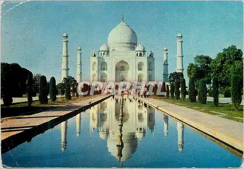 Moderne Karte Tajmahal Agra This tomb was built by Emperor Shahjahan