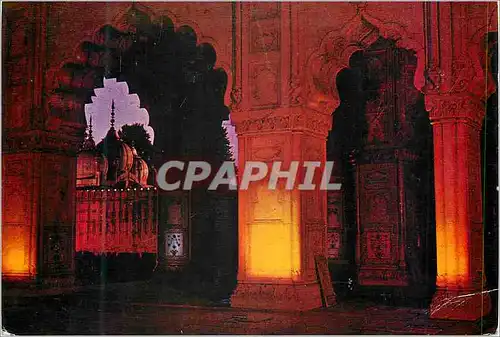 Cartes postales moderne India Son et lumieres at the Red Fort Delhi