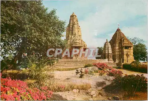 Moderne Karte Laxman Mategeswar Temple Khajuraho