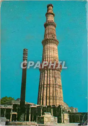 Cartes postales moderne Delhi Kutab minar with iron pillar