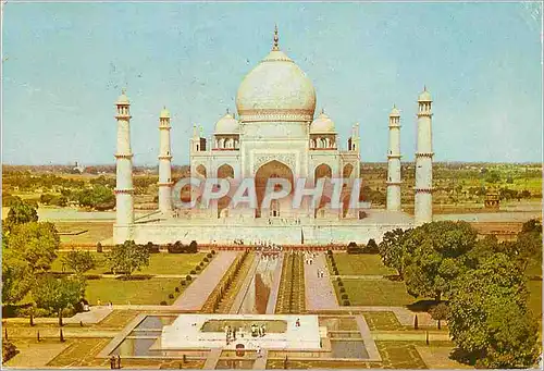 Moderne Karte Taj Mahal Agra