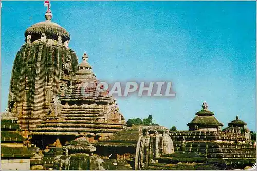 Moderne Karte India Lingaraj Temple Bhubaneshwar