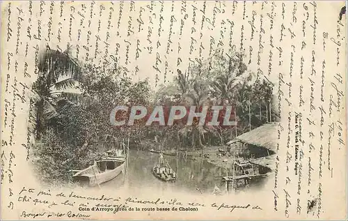 Cartes postales Coin d Arroyo pres de la route basse de Cholon