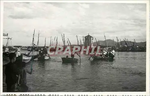 CARTE PHOTO Bateaux