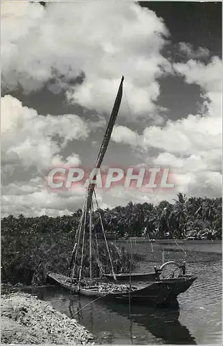 CARTE PHOTO Bateau