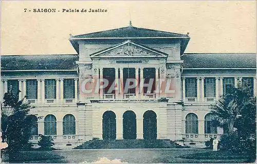 Cartes postales Saigon Palais de Justice