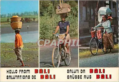 Cartes postales moderne Grusse aus Bali