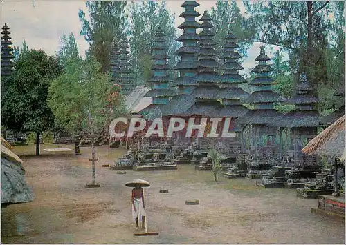 Cartes postales moderne The seats for the gods Palinggih found behind the impressive gate of the Pura Taman Ajun Mengwi