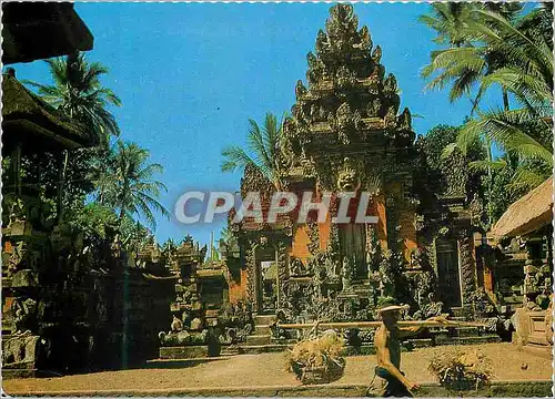 Moderne Karte One of the temples at Peliatan Bali