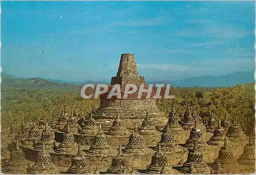 Moderne Karte Candi Borobudur Jawa Tengah