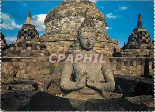 Cartes postales moderne Borobudur Central Java