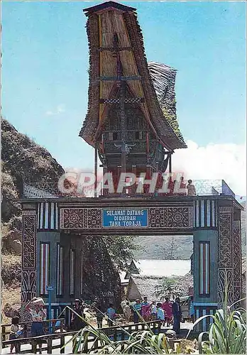 Cartes postales moderne Pintu gerbang Sahi Barani Tana Toraja Sulawesi Selatan