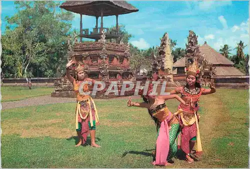 Cartes postales moderne Tari Ramayana Bali Dan Sinta Yang Didampingi Oleh Laksamana