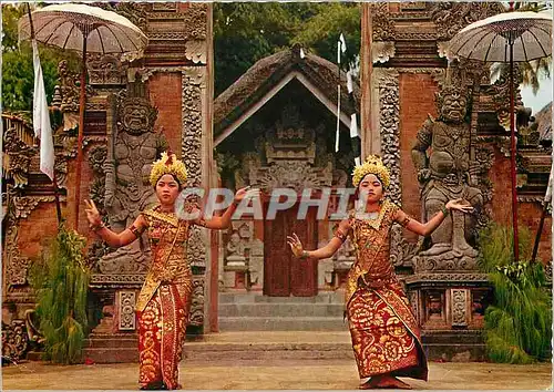 Cartes postales moderne The first act of berong dance on Bali