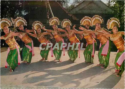 Cartes postales moderne The fascinating Djanger Dance of Bali