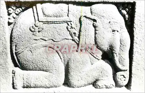 Moderne Karte Elephant Prambanan