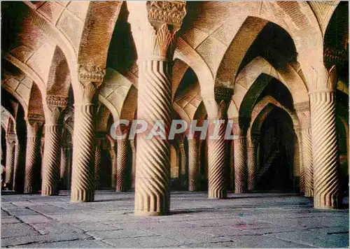 Moderne Karte The Great Hall of Mosque Vakil Shiraz Iran