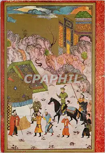 Moderne Karte Persian Miniatures