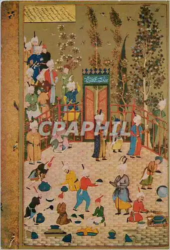 Moderne Karte Persian Miniatures