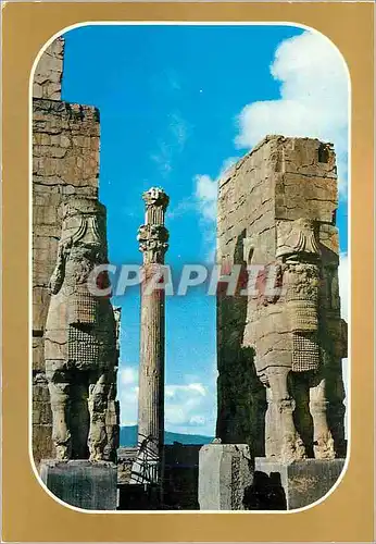 Cartes postales moderne Perspolis The sunset on pillars of Apadana Palace