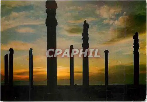 Moderne Karte Persepolis The Pillars of Apadana Palace