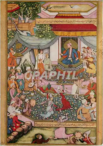 Moderne Karte Persian miniatures