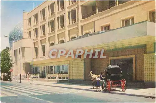 Moderne Karte Front view Shahabbas Hotel Isfahan Iran