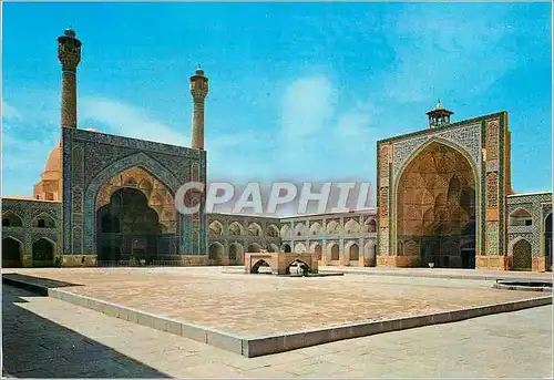 Moderne Karte Jameh Mosque Isfahan Iran