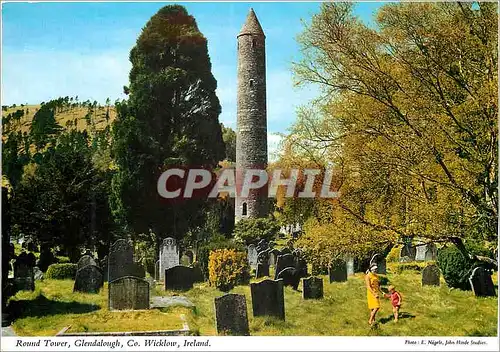 Cartes postales moderne Round Tower Glendalough Co Wicklow Ireland