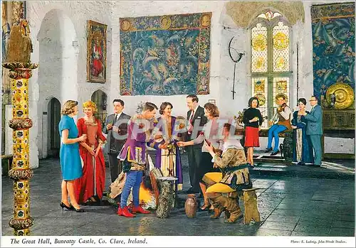 Cartes postales moderne The Great Hall Bunratty Castle Co Clare Ireland