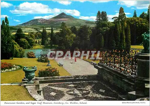 Cartes postales moderne Powerscourt Gardens and Sugar Loaf Mountain Enniskerry Co Wicklow Ireland
