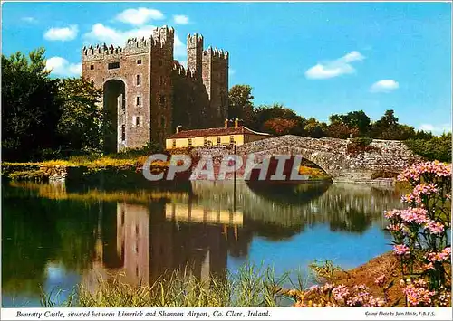 Cartes postales moderne Bunratty Castle situated between Limerick and Shannon Airport Co Clare Ireland