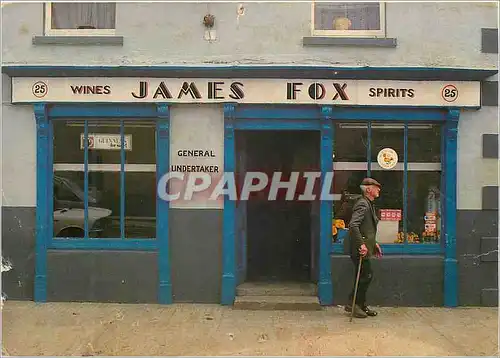 Cartes postales moderne An Irish shop front Jamex Fox Wines Spirits
