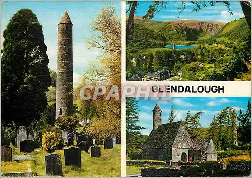 Cartes postales moderne Glendalough Here in the sixth century St Kevin founded a monastery from which gew the monastic c