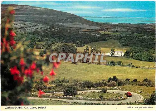 Cartes postales moderne Corkscrew Hill Co Clare Ireland