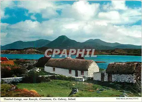 Cartes postales moderne Thatched cottage near Renvyle Connemara Co Galway Ireland