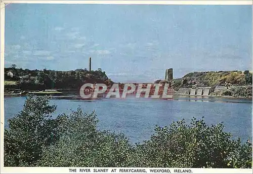 Moderne Karte The River Slaney at Ferrycarig Wexford Ireland