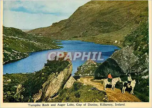 Moderne Karte Turnpike Rock and Auger Lake Gap of Dunloe Killarney Ireland