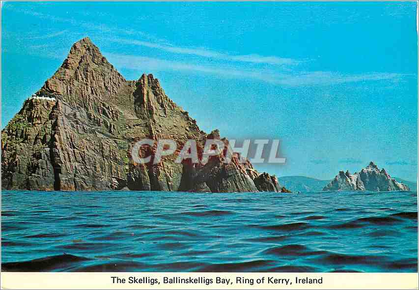 Moderne Karte The Skelligs Ballinskelligs Bay Ring Of Kerry Ireland Nr Dmkl93 Oldthing Ansichtskarten Irland