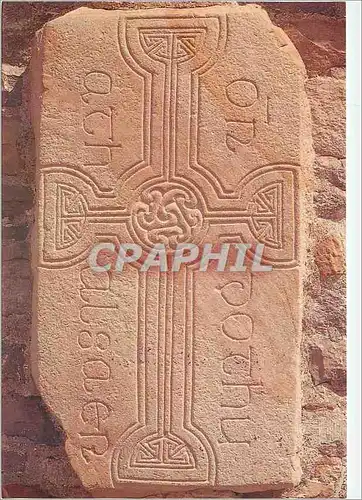 Moderne Karte Clonmacnois Co Offaly Grave Slab